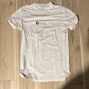 Ethika White Short Sleeve Crew Neck Tee